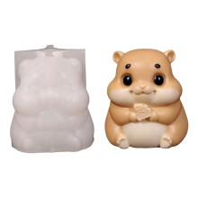 Easy Use Squirrel Candle Maker Mould Christmas Crafting-FM1732