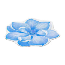 Pläd i västerländsk stil för soffan, 3D-blommönster,
