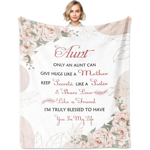 Couverture cadeau pour sœur 152 x 127 cm