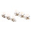 Chrome Guitar Tuning Pegs 3x3 6