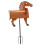 Horse-Shaped Iron Outdoor Wall-Mounted Mailbox 1 Set 4