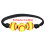 Yellow Softball Friendship Bracelets Adjustable Beaded 2 pcs 2