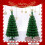 23.6" Rose Gold Polyester Christmas Tree Skirt with Sequins – Compatible with Most Trees 5