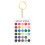 Creative Multicolor Key Ring Pendant Sturdy Acrylic Material-2 1