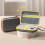 Tasche mit Tasche und Griff, tragbare-Orange 4