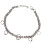 Collier élégant à boucle et goutte, Design à franges, bijoux 1