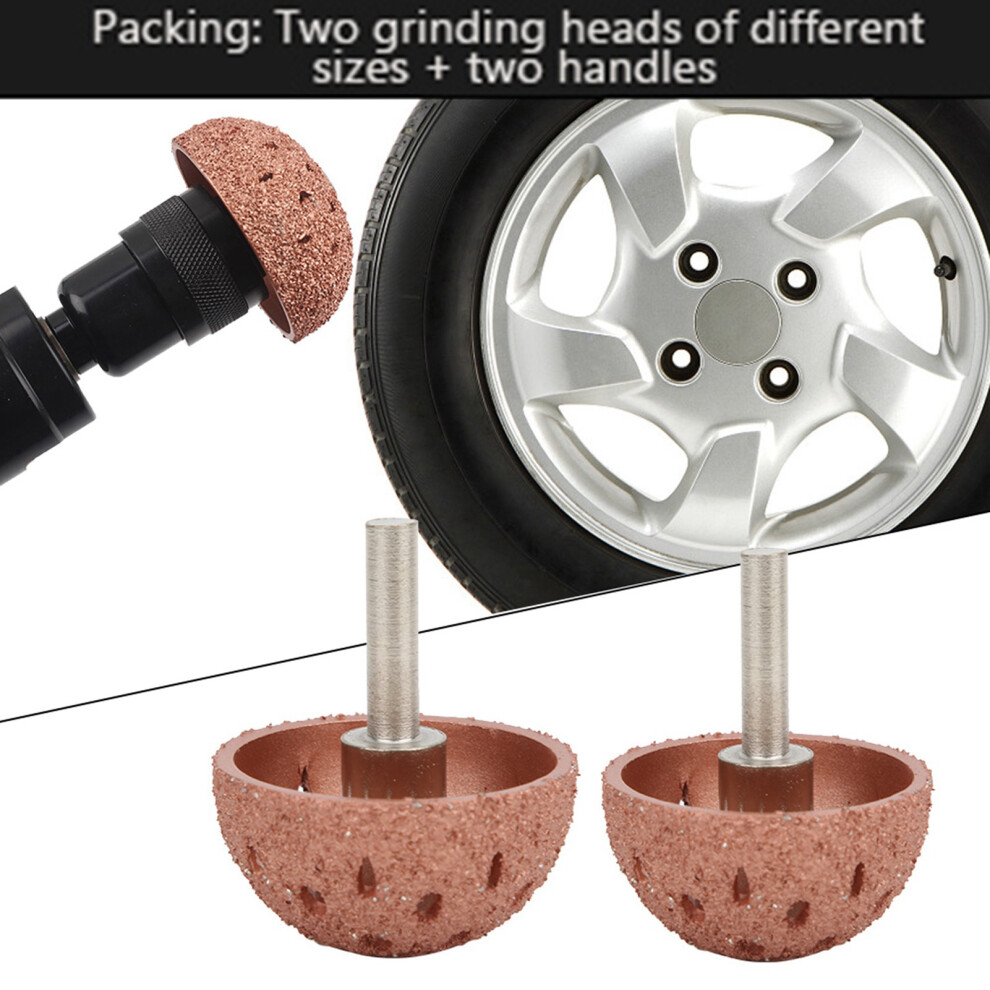 Tungsten Steel Bowl Buffing Wheel 2-Pack