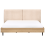 Beliani Bed Boucle IZERNORE 180 x 200 cm (Super King) Beige 2