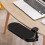 Reposamuñecas para teclado, extensor de brazo, plástico negro. 5