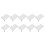 10 Pack Pool Skimmer Net Strainer 15