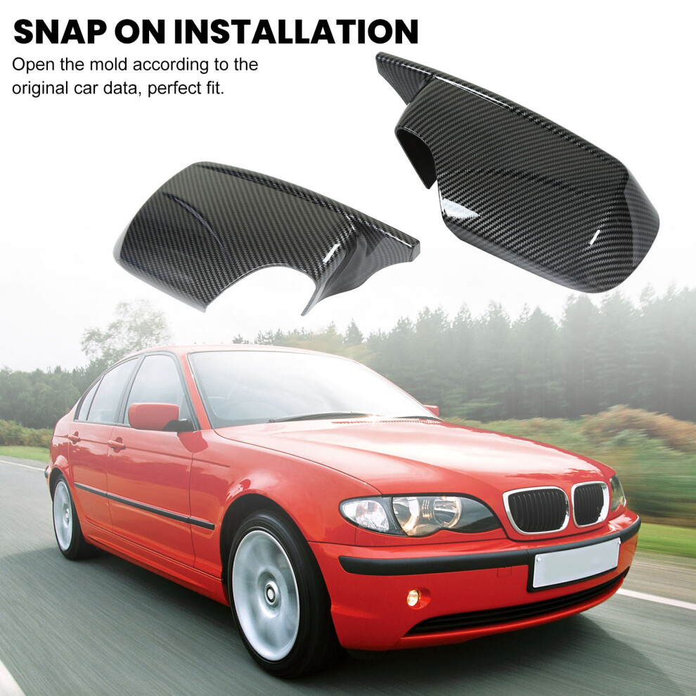 E46 1998-2005 Horn Shape Mirror Caps 7790334189238