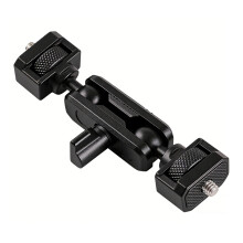 Heavy Duty Double Ball Heads Extension Arm with Knob Lock for-B