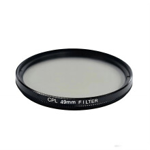 Le filtre polarisant fin pour des photos plus claires-49mm