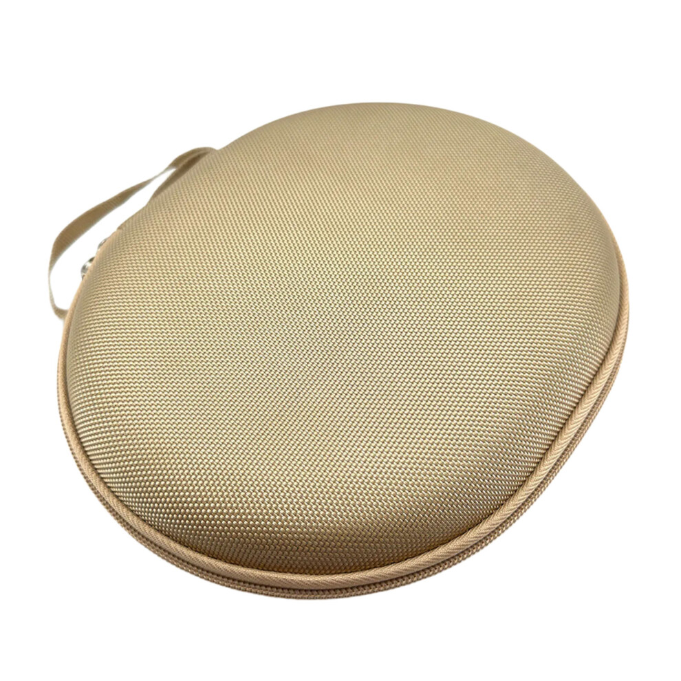 Water Resistant Eva Earphones Carrying Case With- Gold 7751001503788