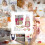 15 Pcs Kids Baking Tools with Chef Hat 8