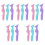 15Pcs Multifunctional Silicone Eyeliner Lipstick Mascara Aids 2