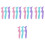 15Pcs Multifunctional Silicone Eyeliner Lipstick Mascara Aids 3
