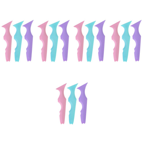 15Pcs Multifunctional Silicone Eyeliner Lipstick Mascara Aids 2