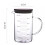 Messbecher aus Borosilikatglas mit Henkel, 350 ml 1
