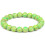 Natursteinarmband, 8 mm Perlen, Unisex, 19 cm 2