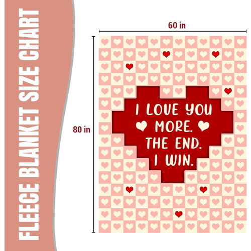 Fleece-teppe 60x80 tommer konfirmasjonsgave 1