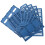 Blue Plastic Document Sorting Shelf Office Storage Holder 7
