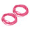 Corde à sauter pour filles, élastique, rose, pour l'extérieur 1