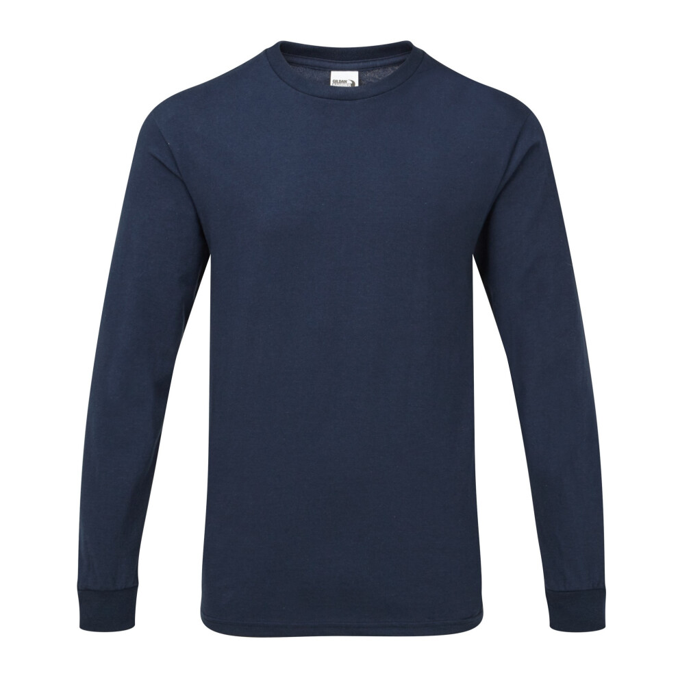 Gildan (4Xl, Sport Dark Navy) Mens Hammer Heavyweight Long Sleeve T-Shirt Blue,Multicoloured