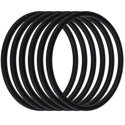 Silikone flasketætningsring 6,2 cm indvendig diameter (6 stk.) 2