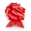 Holiday red ribbon bow oversized 9 inch 3