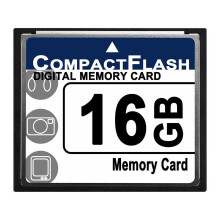 Professionele 16GB Compact Flash geheugenkaart (wit en blauw)