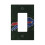 Leather Roman Frame Light Switch Panel Single 1