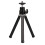 Mini portable tripod aluminum alloy adjustable black 1