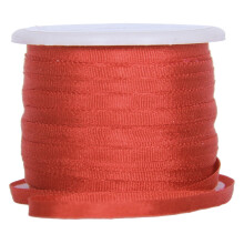 Ruban 100 % soie pure Threadart - 2 mm Auburn - N 524 - 3 tailles - 50 couleurs disponibles