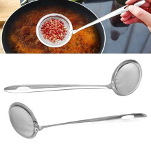 Cuillère-tamis en acier inoxydable XM Culture, écumoire, passoire de cuisine