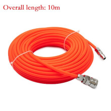 Tuyau droit pour compresseur d'air pneumatique, tube 5 x 8 mm avec raccord rapide