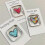 Glass Heart Pocket Token Keepsake - Green, 1 piece 1