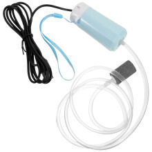 USB-Sauerstoffpumpe für Aquarien, Angelzubehör, Belüfter, Tank, Blase, kleiner Topf