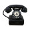 Rotary Dial Telephone Statue Antique Corded 1 1