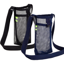 Set van 2 waterfleshouders met verstelbare riem, geschikt voor strand, wandelen, reizen en gebruik met de hond.