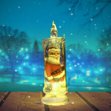 Kayannuo Weihnachtsdeko-Abverkauf – LED-Lichterketten mit Kerzensimulation, kompatibel mit stimmungsvoller Heimdekoration, festliche elektronische