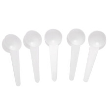 Winyuyby Kaffeskeer/Spiseskeer Plastik Måleskeer (20 stk.) Perfekt til køkken og spisekammeropbevaring