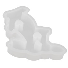 DIY-gereedschap: siliconen mallen voor konijnen, wanddecoratie, modelleerhandleiding, witte siliconenmallen.