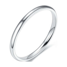 Ycandiee titanium stacking rings set 2mm