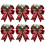 Grand nœud de Noël rouge 1