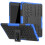 Compatível com iPad 10.2 2019/2020/2021. Capa resistente com suporte integrado, cor azul. 1