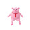 Ροζ γουρούνι Squishy Toy Παιχνίδι ζουμπώματος για γουρούνες Χαριτωμένο γουρούνι 1
