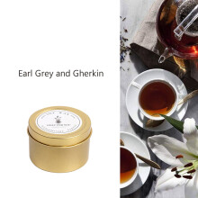 Duftkerze im Angebot! Rauchfreie, romantische Aromatherapie-Duftkerze aus natürlichem Sojawachs – luftreinigend – Earl Grey Tee & Gurke