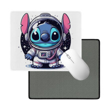 Stitch Skrivbordsmatta Stor Musmatta 21,5x23 cm Baby Yoda Skrivbordsmatta PC Laptop Tangentbord Stitch Gifts (Blå Stitch)