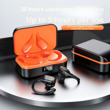 Auricolari wireless SUSUchens compatibili con Bluetooth con custodia di ricarica, cancellazione intelligente del rumore, dimensioni compatte,